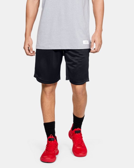 Men's Curry 10" Elevated Shorts in Black image number 1